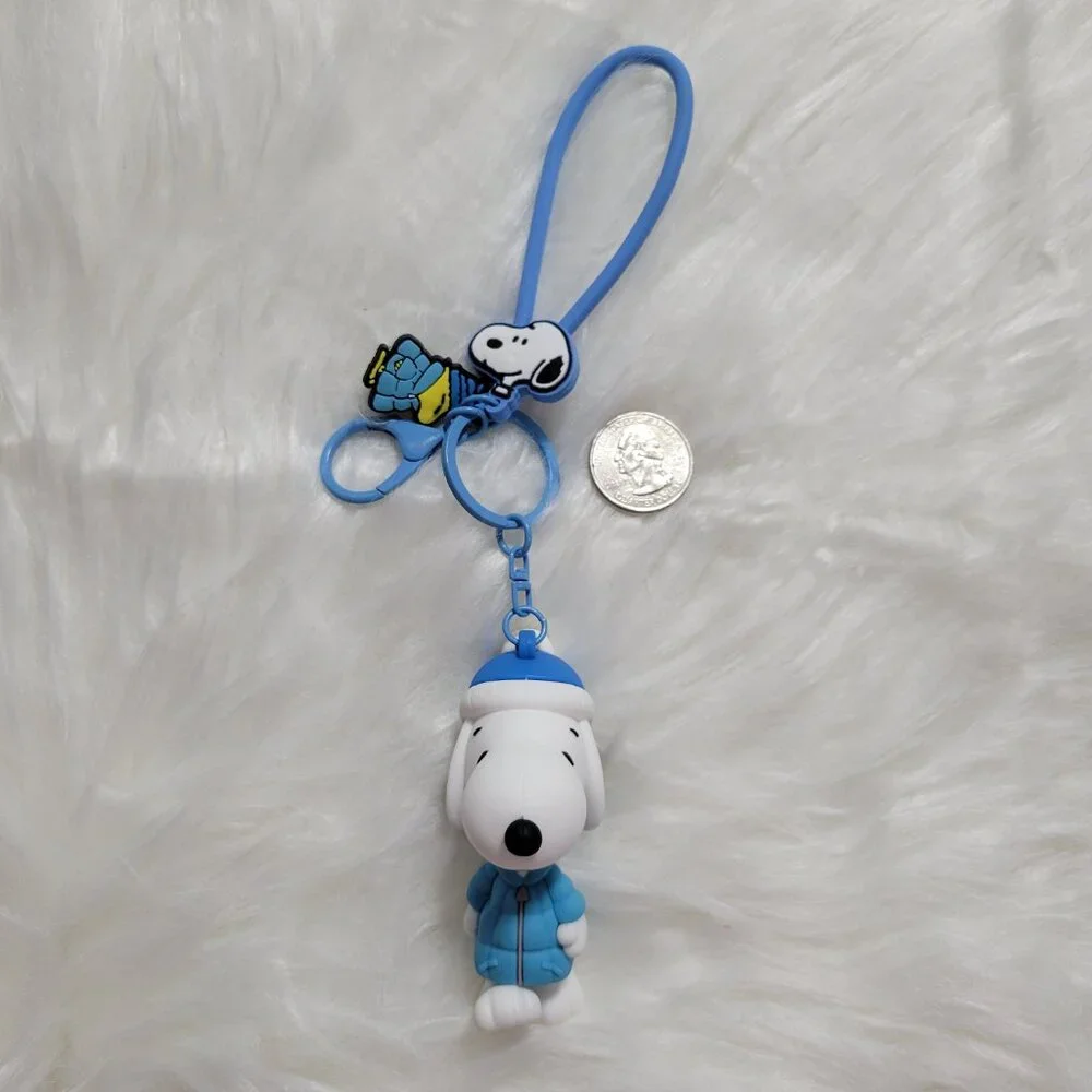 Peanuts Snoopy Winter Design Keychain